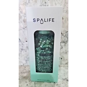 Spa‎ Life Hydrating Hyaluronic Pearl Day Serum 110 ML (3.7oz) NEW